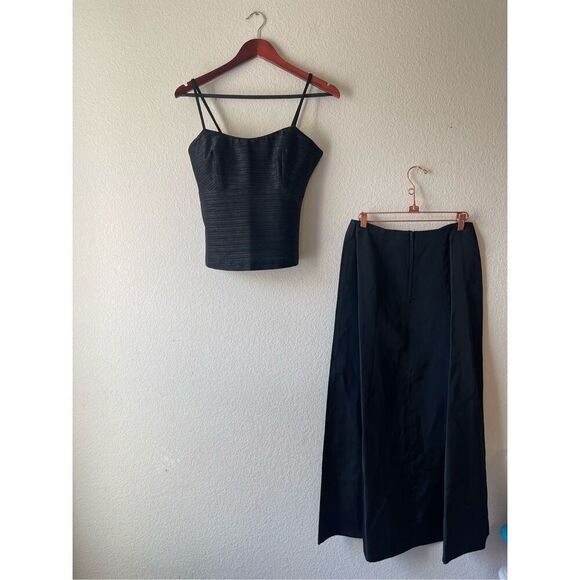 Vintage 90s y2k corset style 2 piece party prom or homecoming set size small - Picture 1 of 7